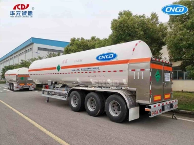 Cryogenic Liquid Oxygen Semi Trailer Tank