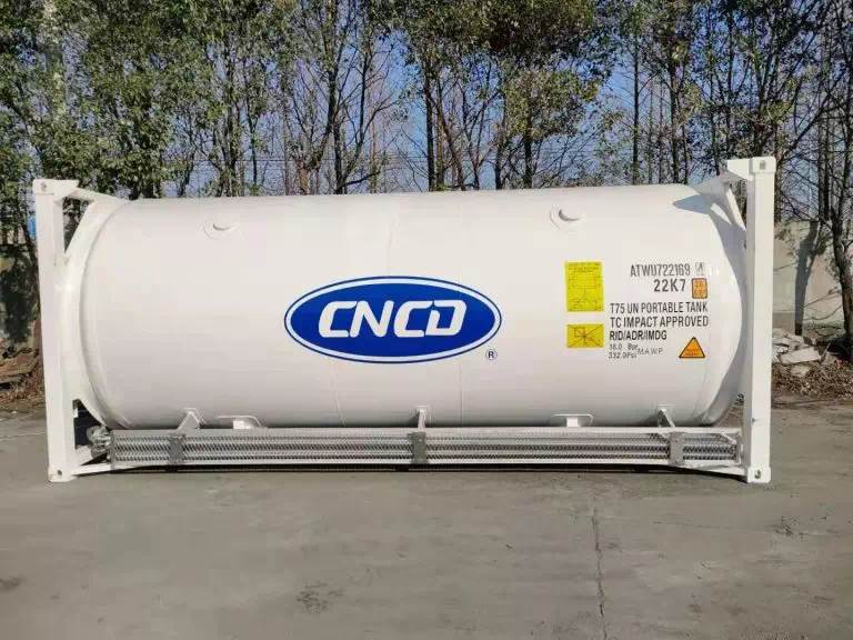 20ft Cryogenic Liquid Oxygen Tank Container