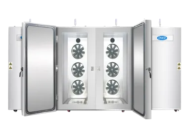 Liquid nitrogen blast freezer