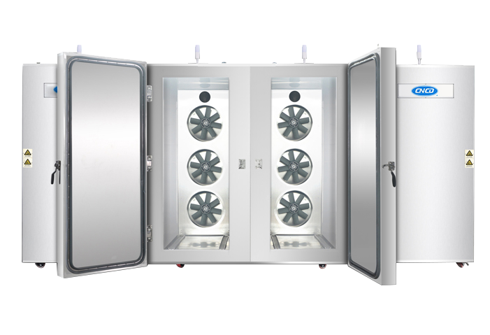 Liquid nitrogen blast freezer